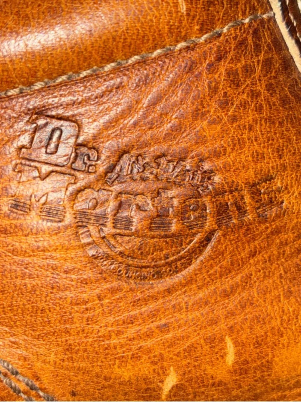Dr. Martens Brown Leather Lace-Up Outdoor Boots